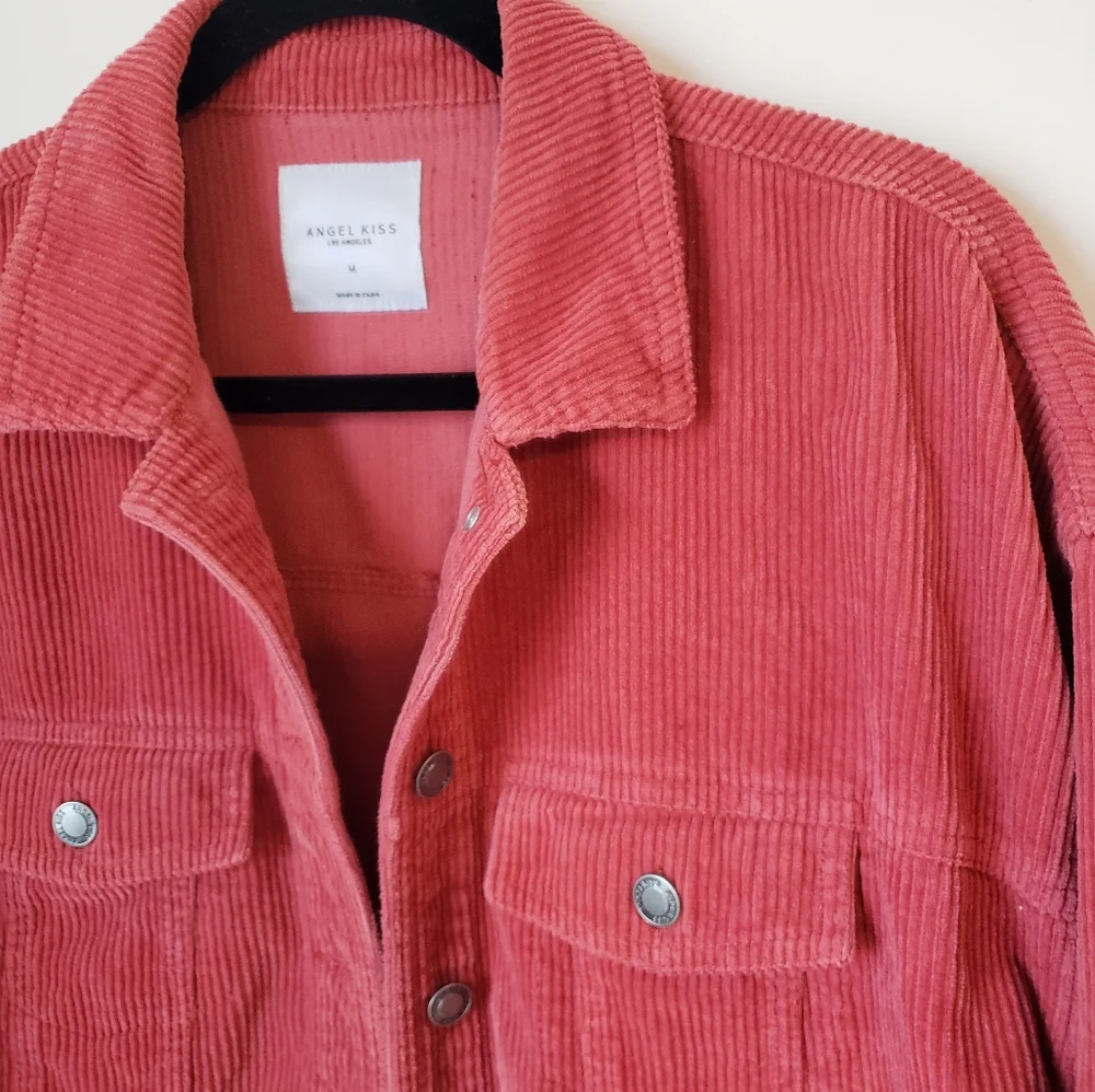 Croped Corduroy Jacket - Picture 4 of 4